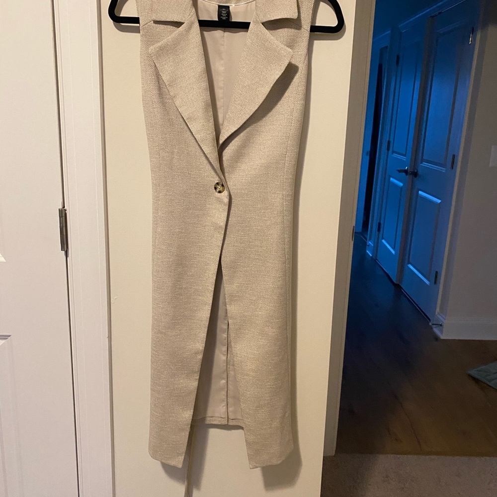 Long vest!
